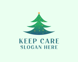 Holiday Christmas Tree logo design