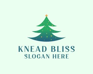 Holiday Christmas Tree logo design