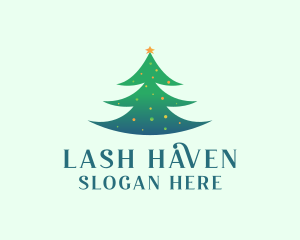 Holiday Christmas Tree logo design