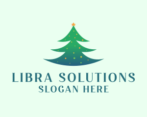 Holiday Christmas Tree logo design