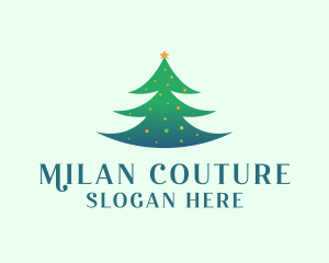 Holiday Christmas Tree logo design