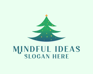 Holiday Christmas Tree logo design