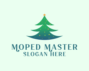 Holiday Christmas Tree logo design