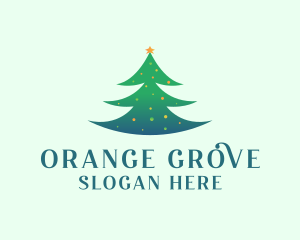 Holiday Christmas Tree logo design