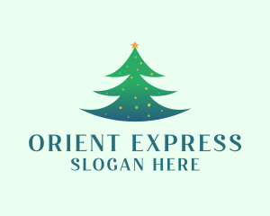 Holiday Christmas Tree logo design