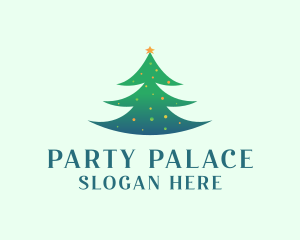 Holiday Christmas Tree logo design