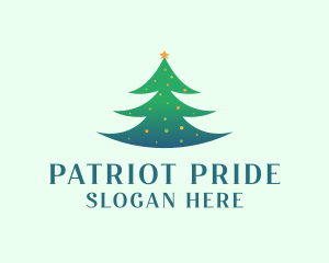 Holiday Christmas Tree logo design