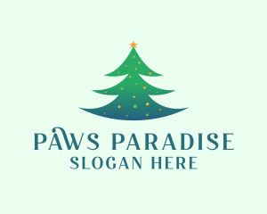 Holiday Christmas Tree logo design