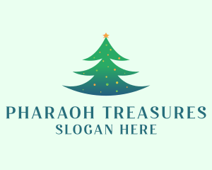 Holiday Christmas Tree logo design