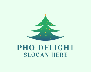 Holiday Christmas Tree logo design