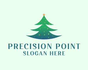 Holiday Christmas Tree logo design