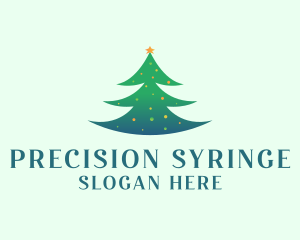 Holiday Christmas Tree logo design