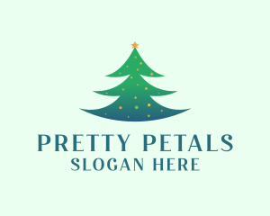 Holiday Christmas Tree logo design