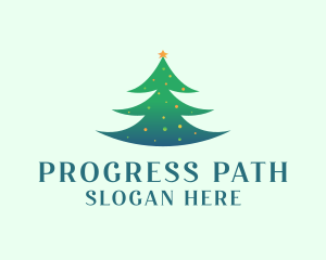 Holiday Christmas Tree logo design