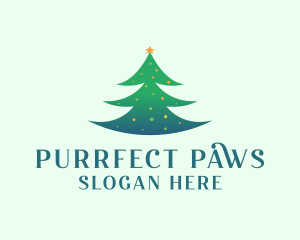 Holiday Christmas Tree logo design