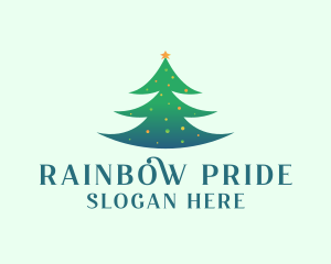 Holiday Christmas Tree logo design