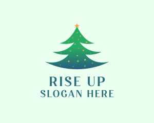 Holiday Christmas Tree logo design