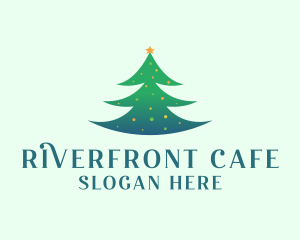 Holiday Christmas Tree logo design