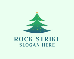 Holiday Christmas Tree logo design