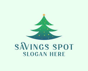 Holiday Christmas Tree logo design