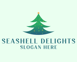 Holiday Christmas Tree logo design