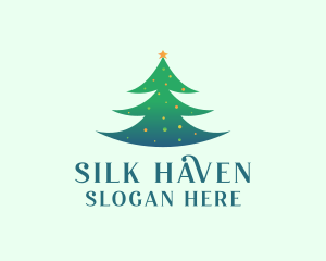 Holiday Christmas Tree logo design