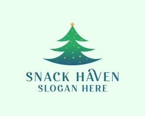 Holiday Christmas Tree logo design