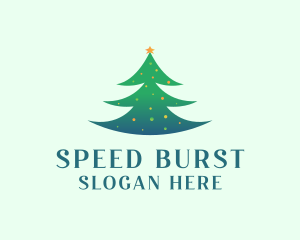 Holiday Christmas Tree logo design