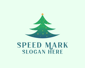 Holiday Christmas Tree logo design