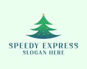 Holiday Christmas Tree logo design