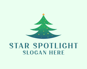 Holiday Christmas Tree logo design