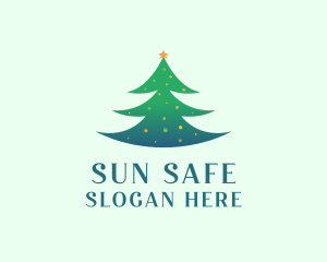 Holiday Christmas Tree logo design