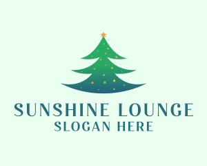 Holiday Christmas Tree logo design