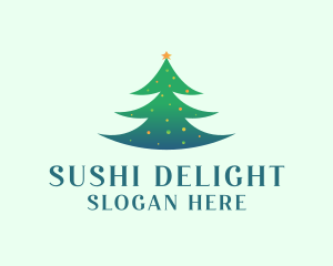 Holiday Christmas Tree logo design