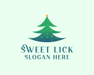 Holiday Christmas Tree logo design