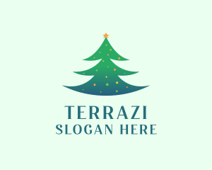 Holiday Christmas Tree logo design