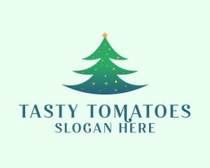 Holiday Christmas Tree logo design