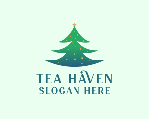 Holiday Christmas Tree logo design