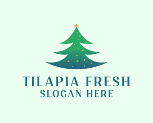 Holiday Christmas Tree logo design