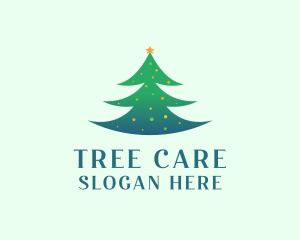 Holiday Christmas Tree logo design