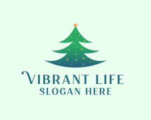 Holiday Christmas Tree logo design