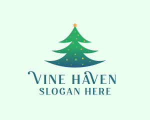 Holiday Christmas Tree logo design