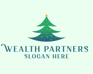 Holiday Christmas Tree logo design