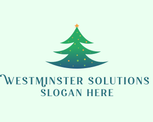 Holiday Christmas Tree logo design