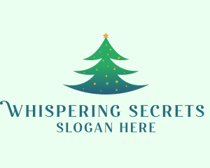 Holiday Christmas Tree logo design