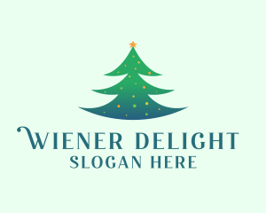 Holiday Christmas Tree logo design