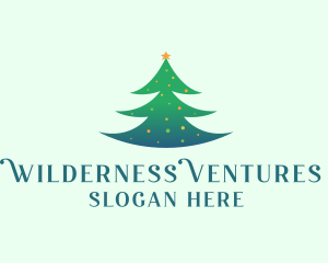 Holiday Christmas Tree logo design