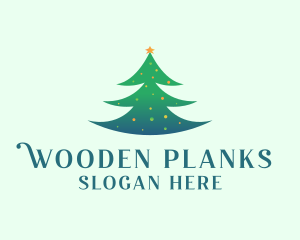 Holiday Christmas Tree logo design