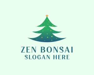 Holiday Christmas Tree logo design