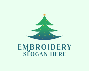 Holiday Christmas Tree logo design